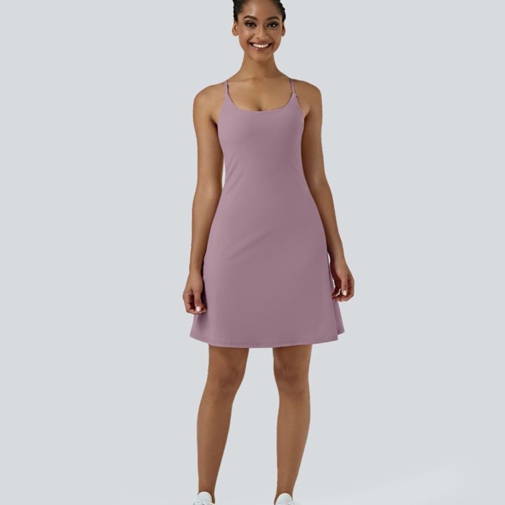 BRAND NEW- HALARA Soft Purple Sleeveless Dress